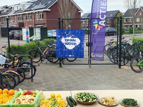 Hoeksche Waard Actief - Educatieplein | Drink Water-Schoolplein