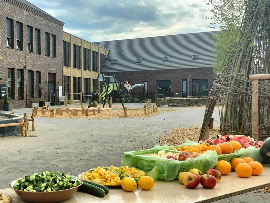 Hoeksche Waard Actief - Educatieplein | Drink Water! Schoolplein fruit